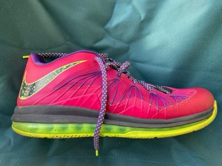 Nike Air Max Lebron X Low Rosa/Morado