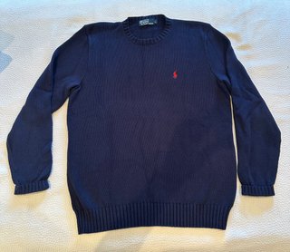Jersey Polo Ralph Lauren Azul Talla L-Corte Inglés
