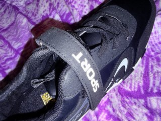 Zapatos niño negros con velcro