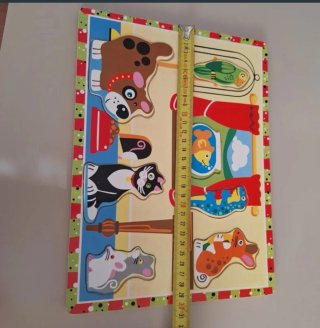 Lote 2 Puzzles Madera Didácticos Infantil