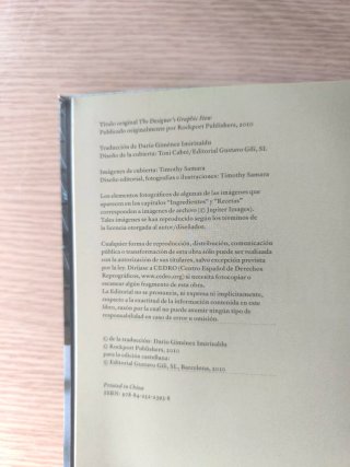 El diseñador como Chef. libro diseño gráfico