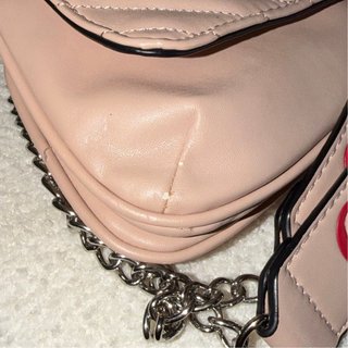 Borsa Guess rosa cipria tracolla