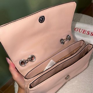 Borsa Guess rosa cipria tracolla
