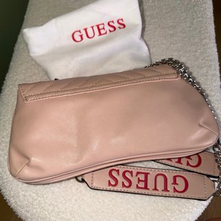 Borsa Guess rosa cipria tracolla