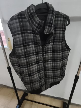 Chaleco reversible hombre calentito