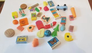 Simpatiche gomme da cancellare assortite