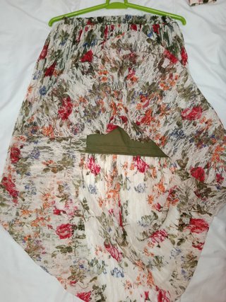 Conjunto Top y Falda Estampado Floral