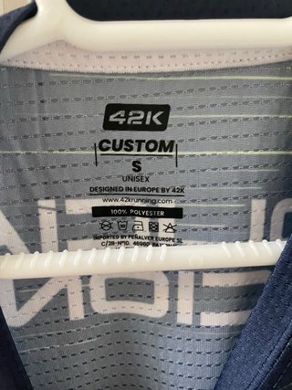 Camiseta deportiva unisex 42K Ruta 091