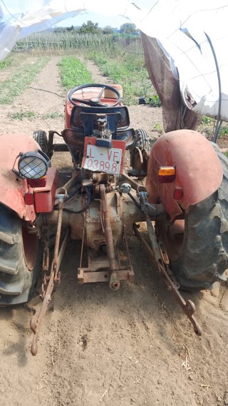 Tractor Massey Ferguson Rojo 135 sin papeles