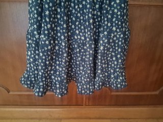 Vestido corto floral verano