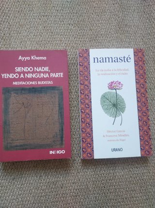 Lote 3 libros espiritualidad meditación