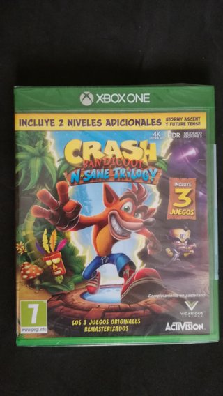Crash Bandicoot N. Sane Trilogy Xbox One Nuevo Esp