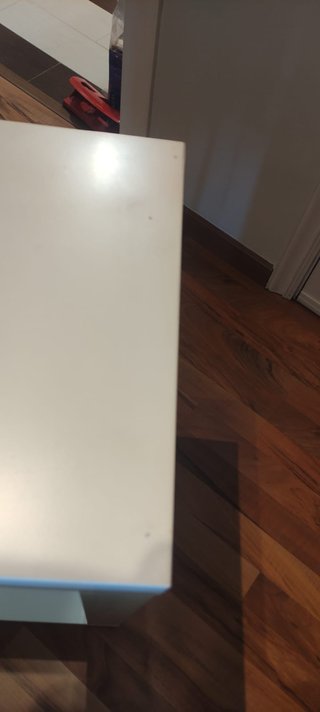 Patas mesa con almacenamiento IKEA blancas (2 uds)