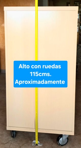 Cajonera auxiliar con ruedas