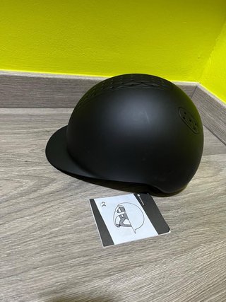 Casco hípica negro mate FOUGANZA