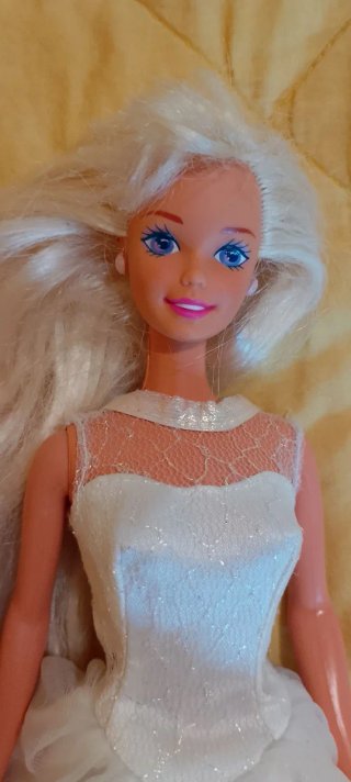 Barbie Vintage Vestito Bianco