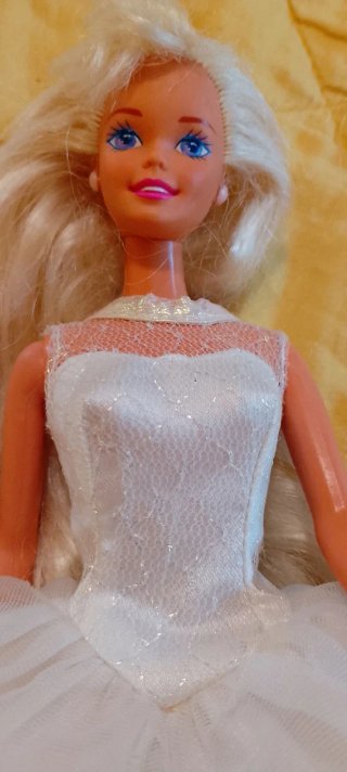 Barbie Vintage Vestito Bianco