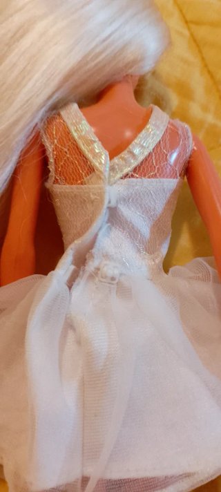 Barbie Vintage Vestito Bianco