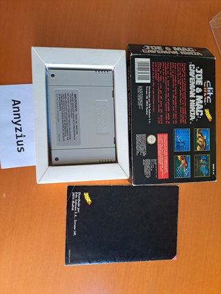 Joe & Mac Caveman Ninja SNES PAL