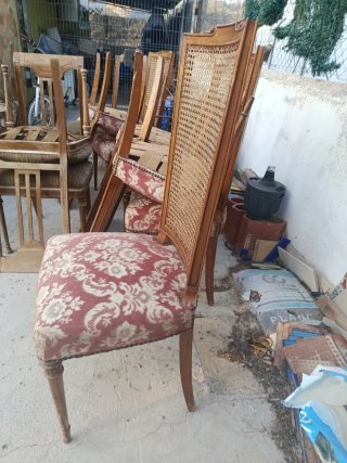 Sillas de salón estilo Luis XV