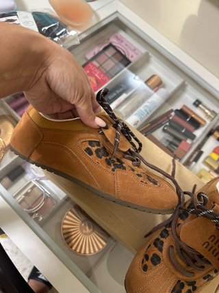 Sneakers Miu Miu Marroni e Multicolore
