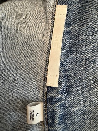 Sobrecamisa oversize vaquera Uniqlo