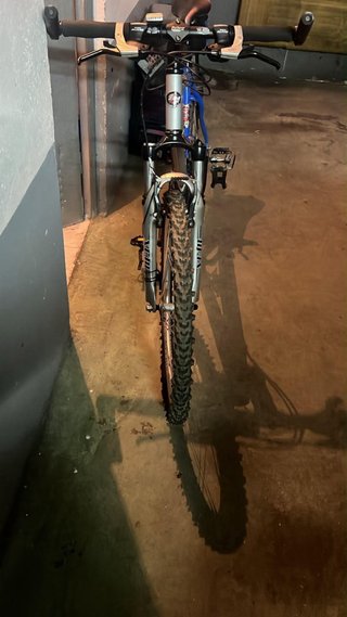 Bicicleta de Montaña Azul