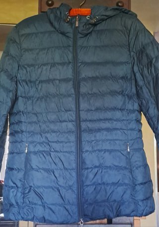 Anorak Geox Azul con Capucha