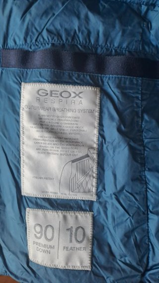 Anorak Geox Azul con Capucha