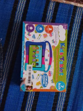Tablet Infantil 7 pulgadas cargador incluido azul