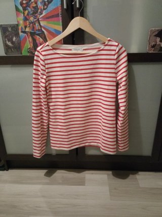 Camiseta de rayas Pieces Talla S