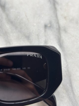 Occhiali Prada Unisex Neri
