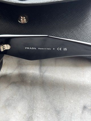 Occhiali Prada Unisex Neri