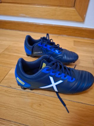Botas de fútbol Munich niño talla 37