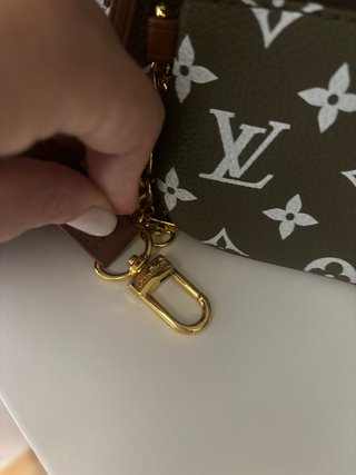 Bolso Louis Speedy Marrón/Verde Interior marron