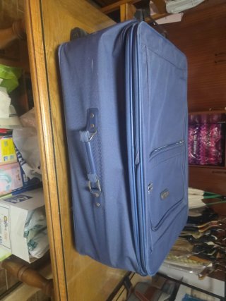 Maleta Troley Azul grande capacidad