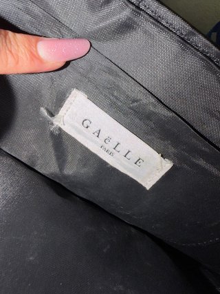Borsa Gaelle Paris nera con catena