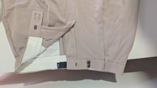 Pantalón de pinzas ASOS beige