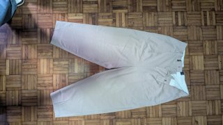 Pantalón de pinzas ASOS beige
