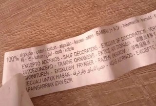 (M) Camisa de manga larga estampada de Zara
