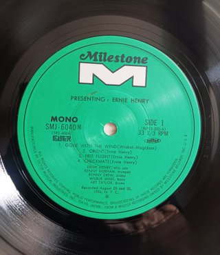 Ernie Henry Presenting Ernie Henry Vinilo