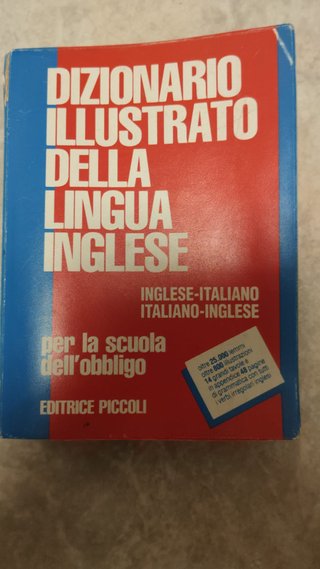 Dizionario illustrato della lingua inglese. Ing...