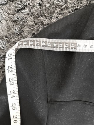 Cazadora Zara Hombre Negra Brillo Talla L