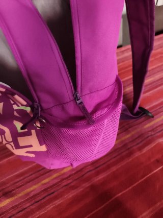 Mochila Reebok Morada con Estampado
