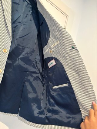 El Ganso Chaqueta Rayas Azul/Blanco Talla 52