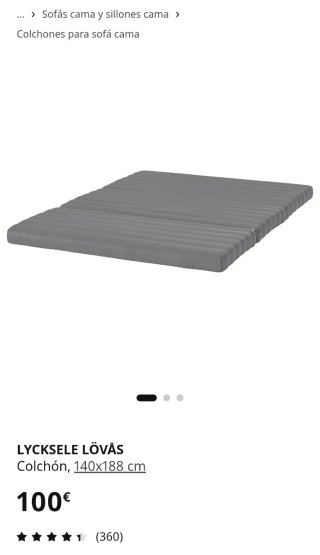 Colchon Sofa Cama Ikea