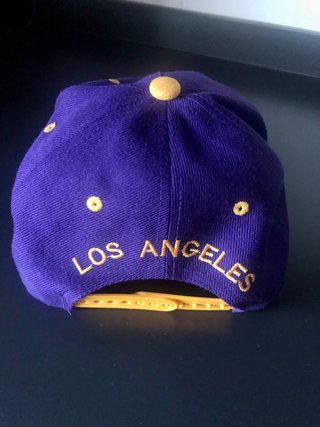 Gorra Los Angeles Lakers Morada y Amarilla