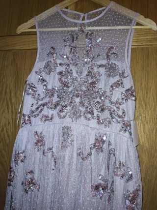 Vestido de fiesta rosado