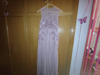 Vestido de fiesta rosado