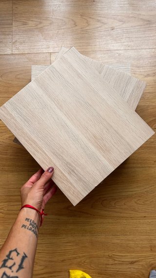Pack 4 Estantes Flotantes IKEA LACK Roble